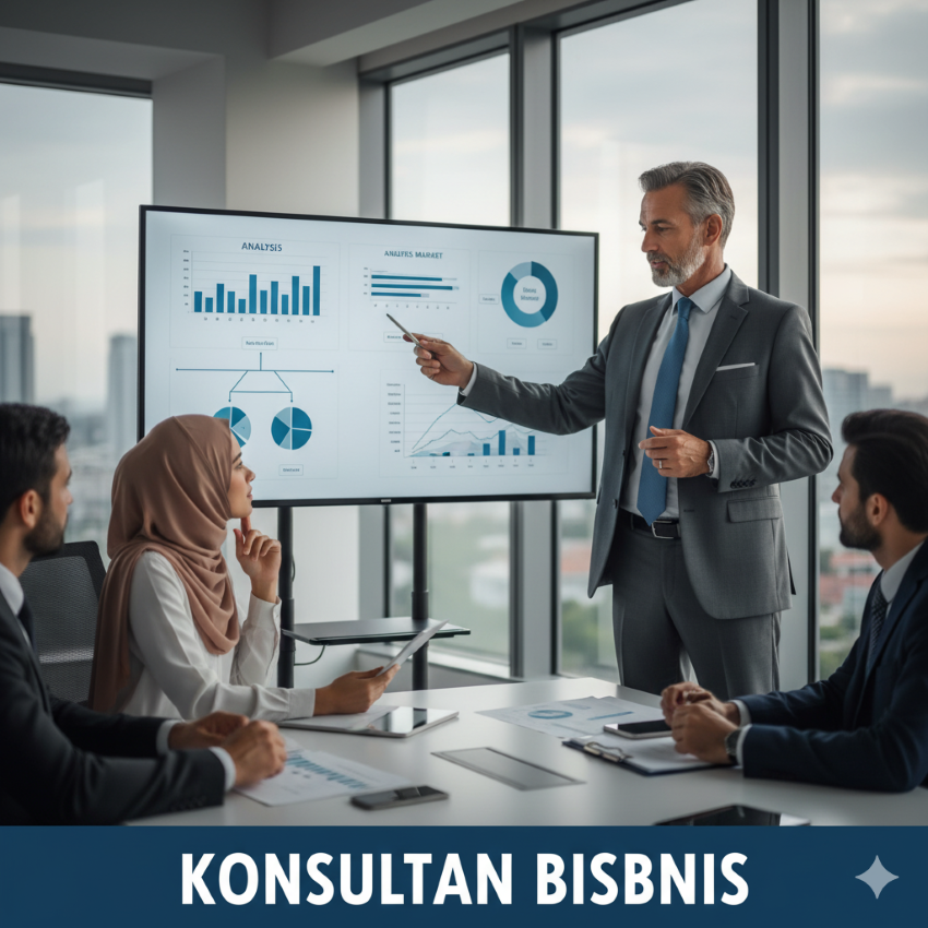 Ilustrasi Konsultan Bisnis