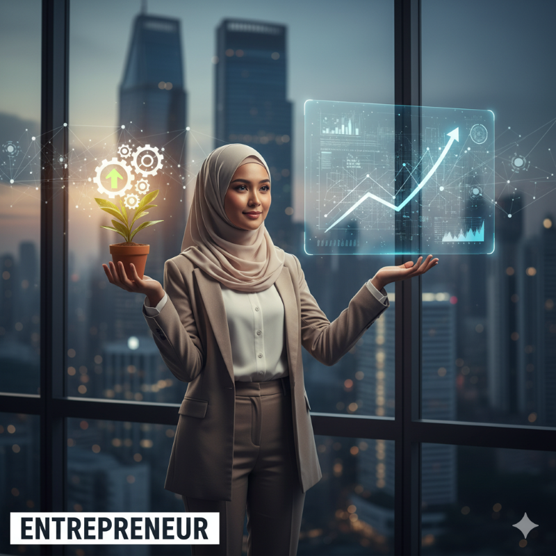 Ilustrasi Entrepreneur